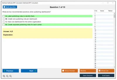NetSuite NetSuite-ERP-Consultant NetSuite ERP Consultant Practice test exam simulator test engine exam Prep practice test questions answers Image 1