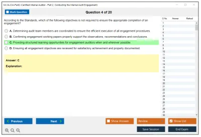 IIA IIA-CIA-Part2 Practice of Internal Auditing Practice test exam simulator test engine exam Prep practice test questions answers Image 4