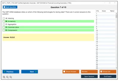 SAP C_TS4FI_1709 SAP Certified Application Associate - SAP S/4HANA for Financial Accounting Associates (1709) Practice test exam simulator test engine exam Prep practice test questions answers Image 7