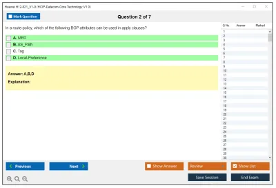 Huawei H12-821_V1-0 HCIP-Datacom-Core Technology V1.0 Practice test exam simulator test engine exam Prep practice test questions answers Image 2