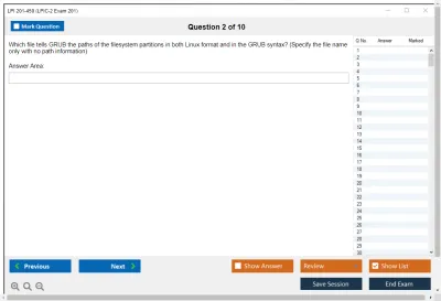 LPI 201-450 LPIC-2 Exam 201, Part 1 of 2, version 4.5 Practice test exam simulator test engine exam Prep practice test questions answers Image 2