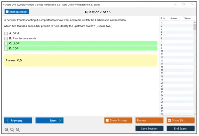 VMware 2V0-622PSE VMware Certified Professional 6.5 – Data Center Virtualization (6.5) Exam Practice test exam simulator test engine exam Prep practice test questions answers Image 7