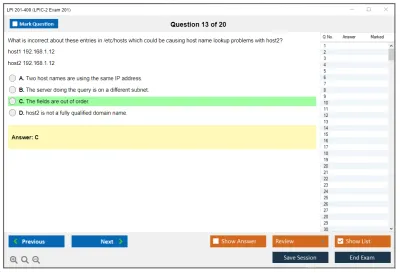 LPI 201-400 LPIC-2 Exam 201 Practice test exam simulator test engine exam Prep practice test questions answers Image 13