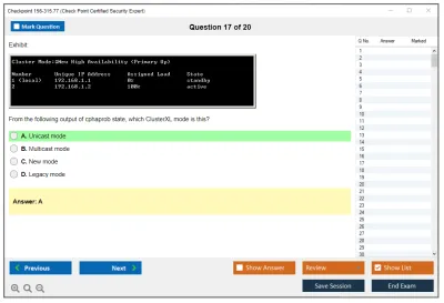 Checkpoint 156-315.77 Check Point Certified Security Expert Practice test exam simulator test engine exam Prep practice test questions answers Image 17