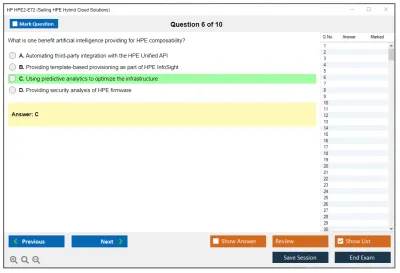 HP HPE2-E72 Selling HPE Hybrid Cloud Solutions Practice test exam simulator test engine exam Prep practice test questions answers Image 6