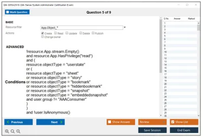 Qlik QSSA2018 Qlik Sense System Administrator Certification Exam - June 2018 Release Practice test exam simulator test engine exam Prep practice test questions answers Image 5