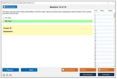 Huawei H12-411_V2.0 HCIA-Data Center Facility V2.0 Practice test exam simulator test engine exam Prep practice test questions answers Image 12