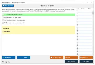 CompTIA CV0-002 CompTIA Cloud+ (CV0-002) Practice test exam simulator test engine exam Prep practice test questions answers Image 11