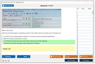 Avaya 7593X Avaya Pod Fx Integration Exam Practice test exam simulator test engine exam Prep practice test questions answers Image 1