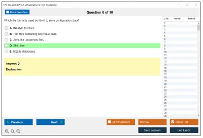LPI 304-200 LPI Level 3 Exam 304 Practice test exam simulator test engine exam Prep practice test questions answers Image 6