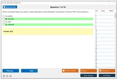 LPI 201-450 LPIC-2 Exam 201, Part 1 of 2, version 4.5 Practice test exam simulator test engine exam Prep practice test questions answers Image 1