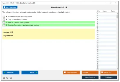 Huawei H12-411_V2.0 HCIA-Data Center Facility V2.0 Practice test exam simulator test engine exam Prep practice test questions answers Image 4