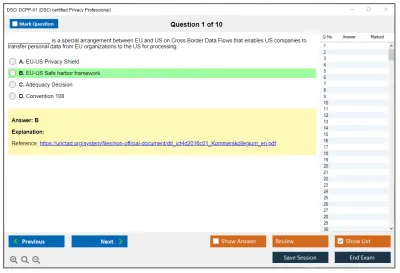 DSCI DCPP-01 DSCI certified Privacy Professional (DCPP) Practice test exam simulator test engine exam Prep practice test questions answers Image 1