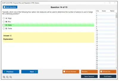 GARP 2016-FRR Financial Risk and Regulation (FRR) Series Practice test exam simulator test engine exam Prep practice test questions answers Image 14