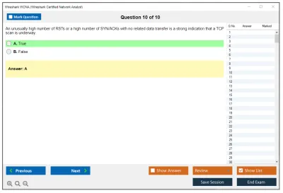 Wireshark WCNA Wireshark Certified Network Analyst Practice Exam Practice test exam simulator test engine exam Prep practice test questions answers Image 10