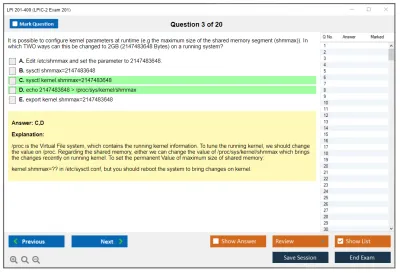 LPI 201-400 LPIC-2 Exam 201 Practice test exam simulator test engine exam Prep practice test questions answers Image 3