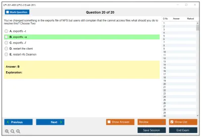 LPI 201-400 LPIC-2 Exam 201 Practice test exam simulator test engine exam Prep practice test questions answers Image 20