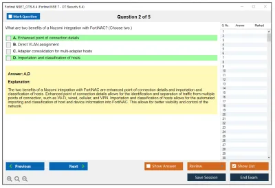 Fortinet NSE7_OTS-6.4 Fortinet NSE 7 - OT Security 6.4 Practice test exam simulator test engine exam Prep practice test questions answers Image 2