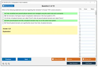 LPI 304-200 LPI Level 3 Exam 304 Practice test exam simulator test engine exam Prep practice test questions answers Image 3