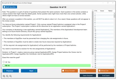 Microsoft AZ-301 Microsoft Azure Architect Design Practice test exam simulator test engine exam Prep practice test questions answers Image 14
