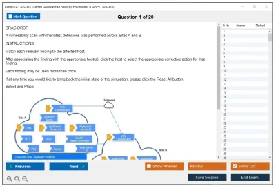 CompTIA CAS-003 CompTIA Advanced Security Practitioner (CASP) CAS-003 Practice test exam simulator test engine exam Prep practice test questions answers Image 1