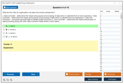 DSCI DCPP-01 DSCI certified Privacy Professional (DCPP) Practice test exam simulator test engine exam Prep practice test questions answers Image 9