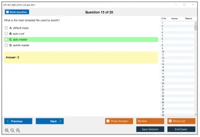 LPI 201-400 LPIC-2 Exam 201 Practice test exam simulator test engine exam Prep practice test questions answers Image 15