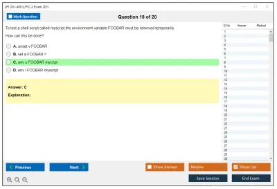 LPI 201-400 LPIC-2 Exam 201 Practice test exam simulator test engine exam Prep practice test questions answers Image 18
