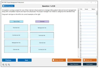 PMI PMP Project Management Professional  (2025 Version) Practice test exam simulator test engine exam Prep practice test questions answers Image 1