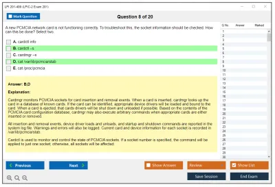 LPI 201-400 LPIC-2 Exam 201 Practice test exam simulator test engine exam Prep practice test questions answers Image 8