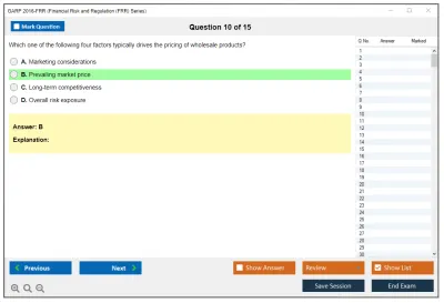 GARP 2016-FRR Financial Risk and Regulation (FRR) Series Practice test exam simulator test engine exam Prep practice test questions answers Image 10