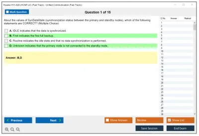Huawei H11-828 HCNP-UC (Fast Track) - Unified Communication (Fast Track) Practice test exam simulator test engine exam Prep practice test questions answers Image 1
