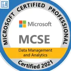 MCSE Data Management and Analytics