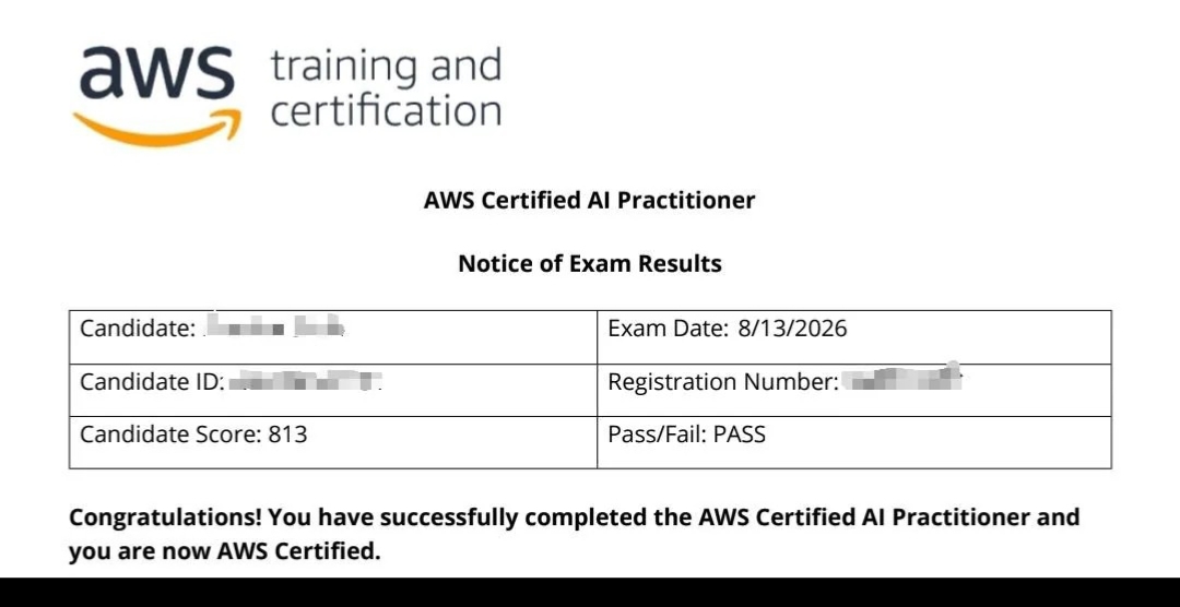 Exam Success Proof 5