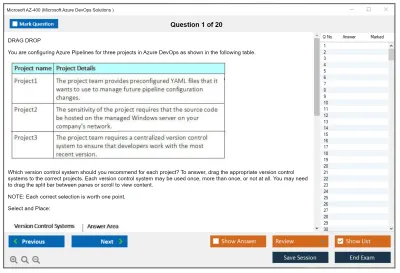Microsoft AZ-400 Microsoft Azure DevOps Solutions Practice test exam simulator test engine exam Prep practice test questions answers Image 1