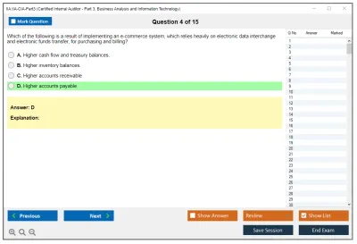 IIA IIA-CIA-Part3 Business Knowledge for Internal Auditing Practice test exam simulator test engine exam Prep practice test questions answers Image 4