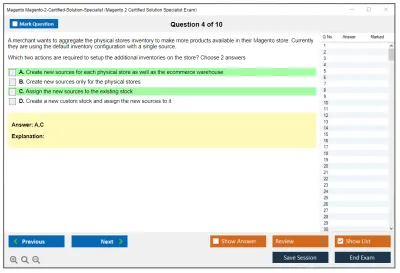 Magento Magento-2-Certified-Solution-Specialist Magento 2 Certified Solution Specialist Exam Practice test exam simulator test engine exam Prep practice test questions answers Image 4