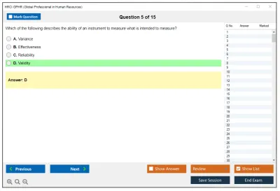 HRCI GPHR Global Professional in Human Resource Practice test exam simulator test engine exam Prep practice test questions answers Image 5