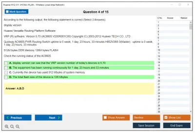Huawei H12-311 HCNA-WLAN - Wireless Local Area Network Practice test exam simulator test engine exam Prep practice test questions answers Image 4