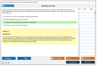 NCLEX NCLEX-RN National Council Licensure Examination(NCLEX-RN) Practice test exam simulator test engine exam Prep practice test questions answers Image 20