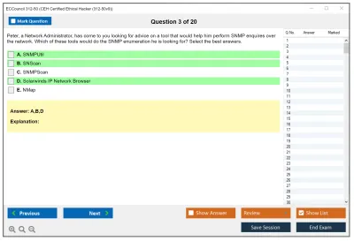 ECCouncil 312-50 Certified Ethical Hacker Exam Practice test exam simulator test engine exam Prep practice test questions answers Image 3