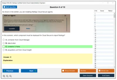 Netapp NS0-403 NetApp Certified Hybrid Cloud Implementation Engineer Practice test exam simulator test engine exam Prep practice test questions answers Image 6