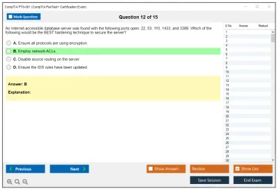 CompTIA PT0-001 CompTIA PenTest+ Certification Exam Practice test exam simulator test engine exam Prep practice test questions answers Image 12