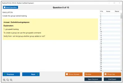 RedHat RH302 RHCE (Redhat Certified Engineer) Practice test exam simulator test engine exam Prep practice test questions answers Image 8