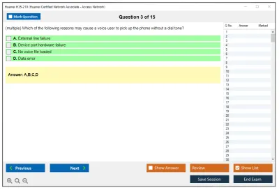 Huawei H35-210 Huawei Certified Network Associate - Access Network Practice test exam simulator test engine exam Prep practice test questions answers Image 3