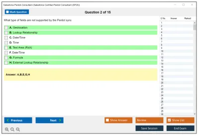 Salesforce Pardot-Consultant Salesforce Certified Pardot Consultant Practice test exam simulator test engine exam Prep practice test questions answers Image 2