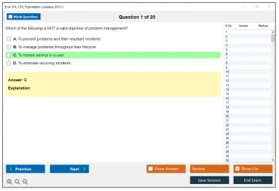 Exin ITIL ITIL Foundation (V4) Practice test exam simulator test engine exam Prep practice test questions answers Image 1