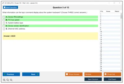 LPI 101-500 LPIC-1 Exam 101, Part 1 of 2, version 5.0 Practice test exam simulator test engine exam Prep practice test questions answers Image 5