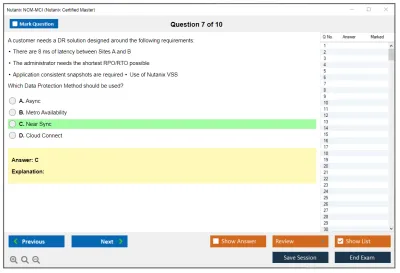 Nutanix NCM-MCI Nutanix Certified Master Practice test exam simulator test engine exam Prep practice test questions answers Image 7