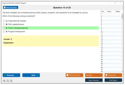CompTIA PK0-004 CompTIA Project + Practice test exam simulator test engine exam Prep practice test questions answers Image 15